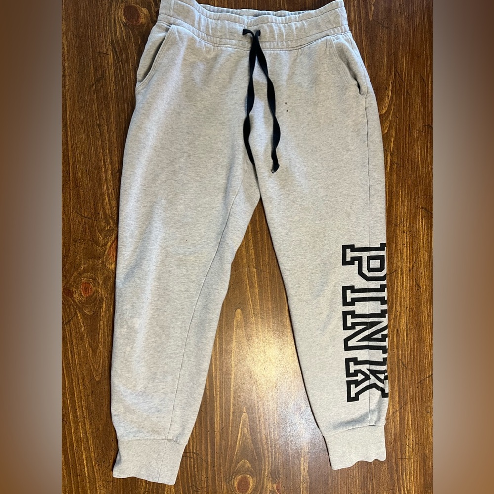2 Victoria’s Secret Pink Jogger Pants - Picture 8 of 10